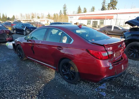 2018 Subaru Legacy 2.5I Sport из США, поврежденный, VIN 4S3BNAR60J3013192